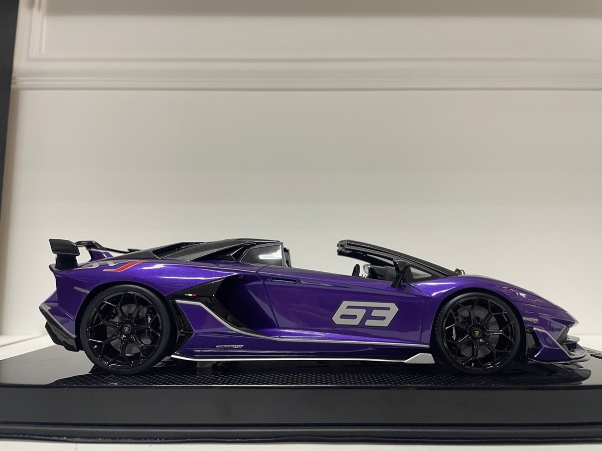 Lamborghini Aventador SVJ Roadster (Purple 63) [MR Collections] 1