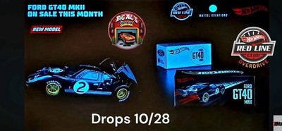 ホットウィール レッドラインクラブ - FORD GT40 MkII ホットウィール