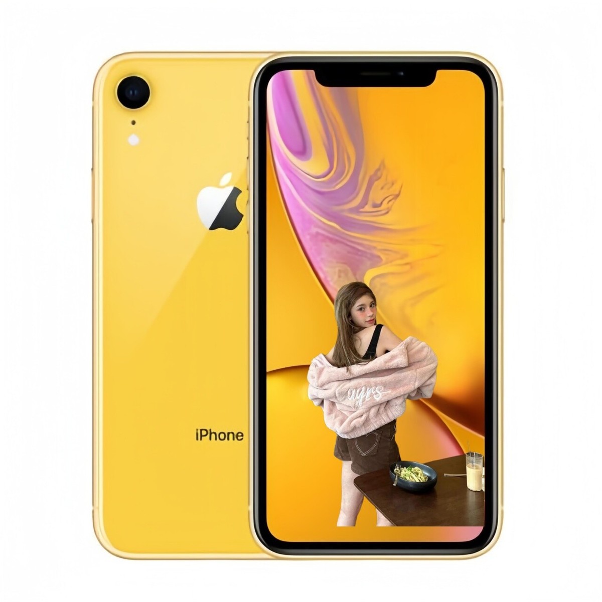 iPhone XR イエロー 256GB ストア SIMフリー