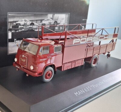 Schuco】限定2000台 MAN Porscheレーシングトランスポーター 【公式通販】