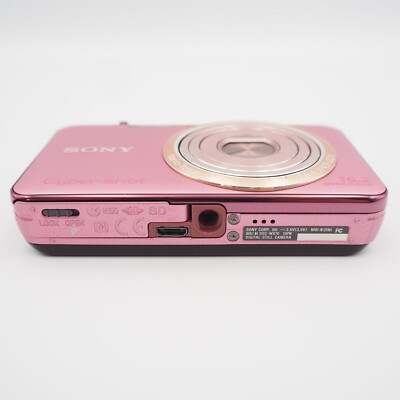 EXC] SONY Cyber Shot Digital Camera Pink DSC-WX7 16.2MP Compact
