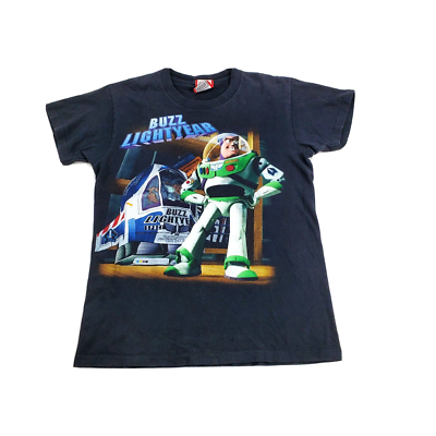Vintage 90s Toy Story Pixar Buzz Lightyear Movie Promo Disney T