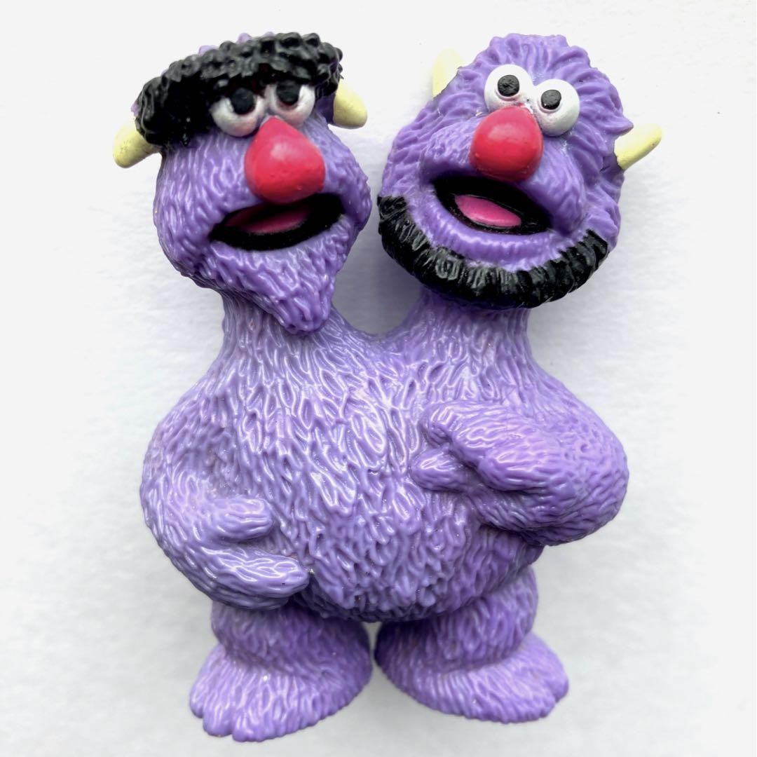 SESAMESTREET Two-Headed Monster セサミ 1990 SESAMESTREET Two