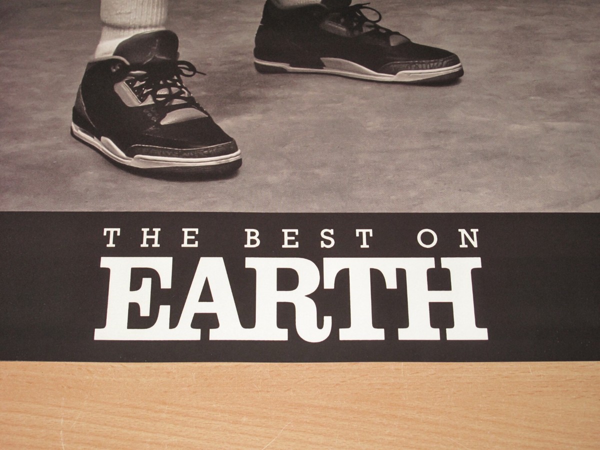 Nike Basketball Poster - Michael Jordan & Spike Lee / Best on