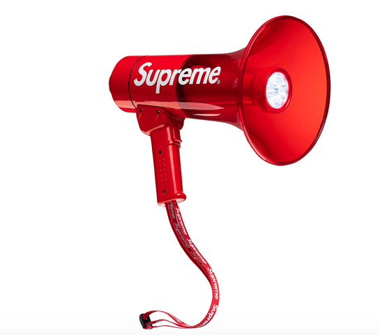 Supreme Pyle Waterproof Megaphone New Red In Hand FW21 | eBay