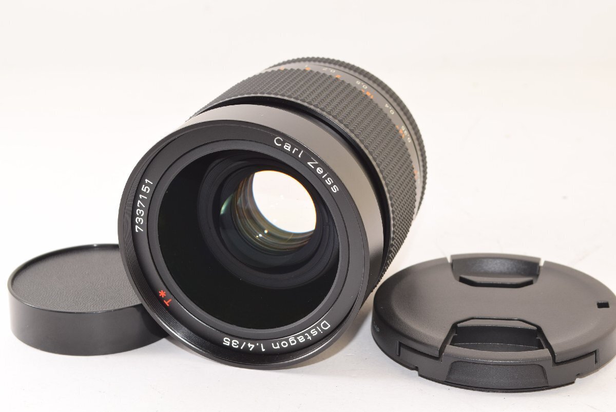 完動品 CONTAX Distagon T* 35mm F1.4 MMJ 単焦点