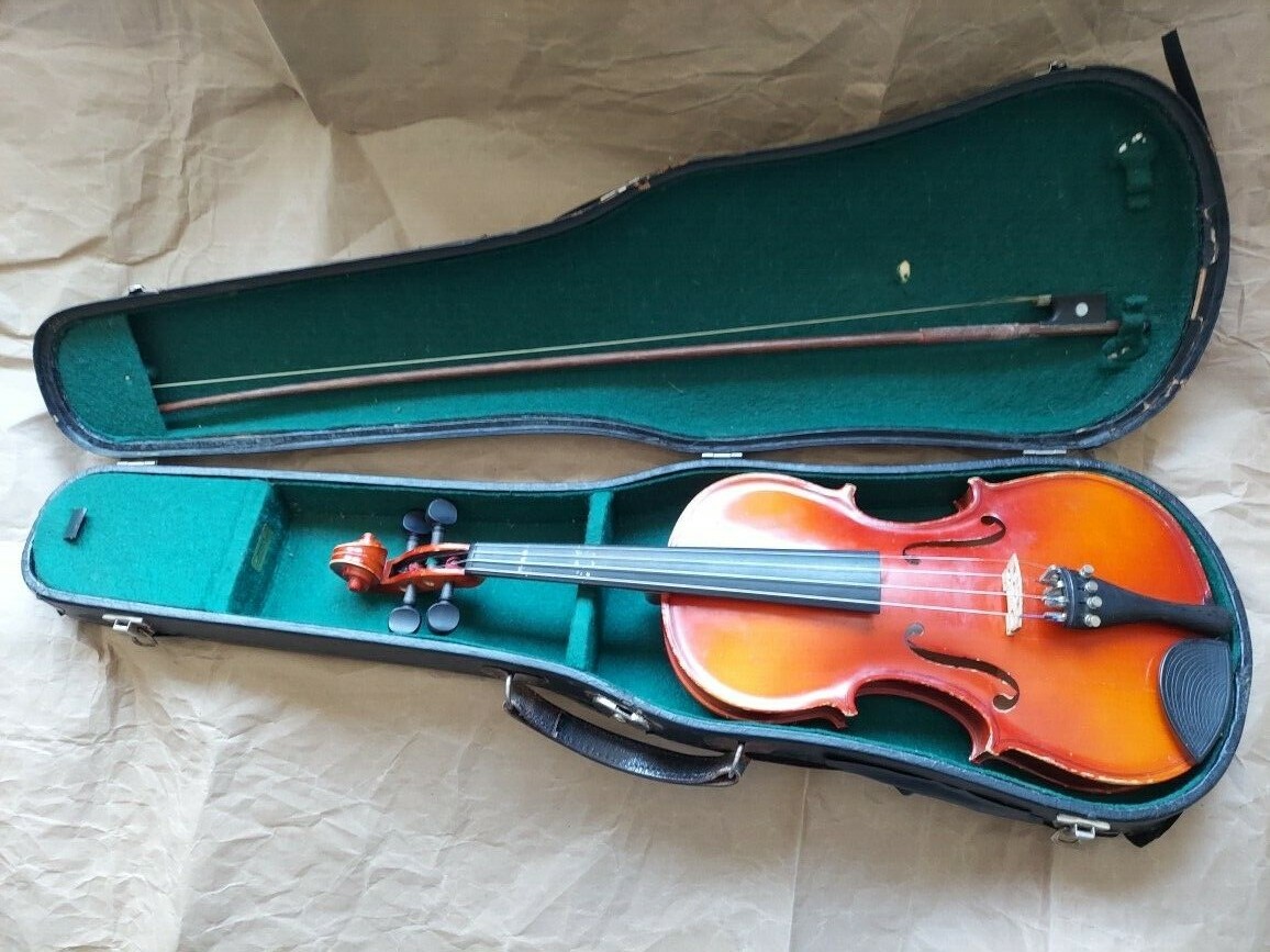 Glaesel Stradivarius Copy Faciebat Cremona 1713 3/4 Violin. 1996