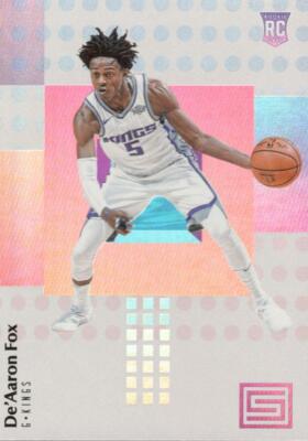 2017-18 Panini Status Rookies De'Aaron Fox #148 Rookie Sacramento