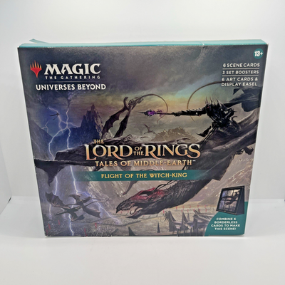 MTG LOTR Scene Box: Flight of the Witch-King – New Factory Sealed