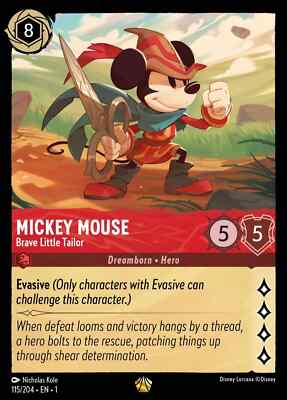 限定 Mickey Brave Little Tailor 大谷翔平カード Mickey Brave Little