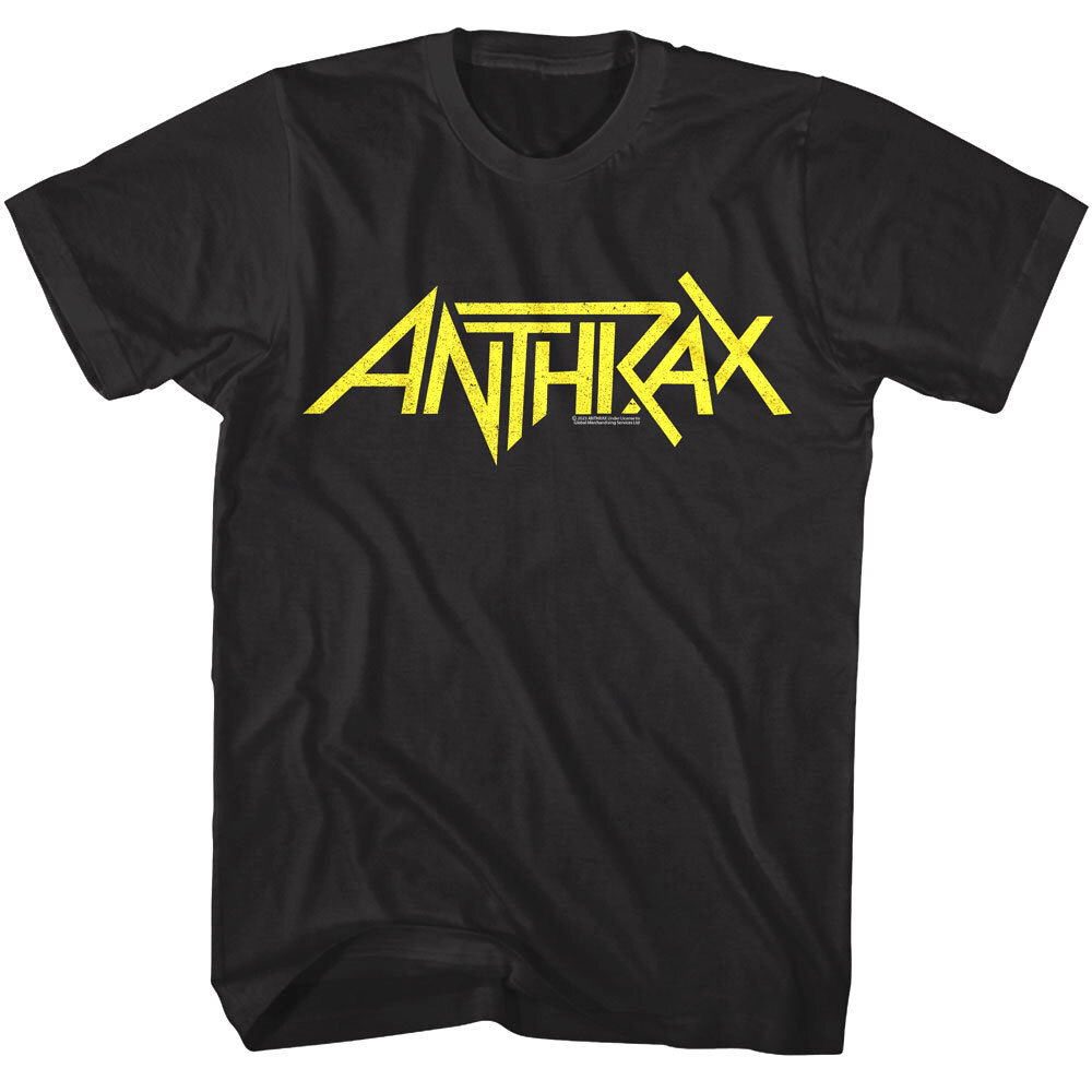 Anthrax Band Logo Men's T Shirt | eBay