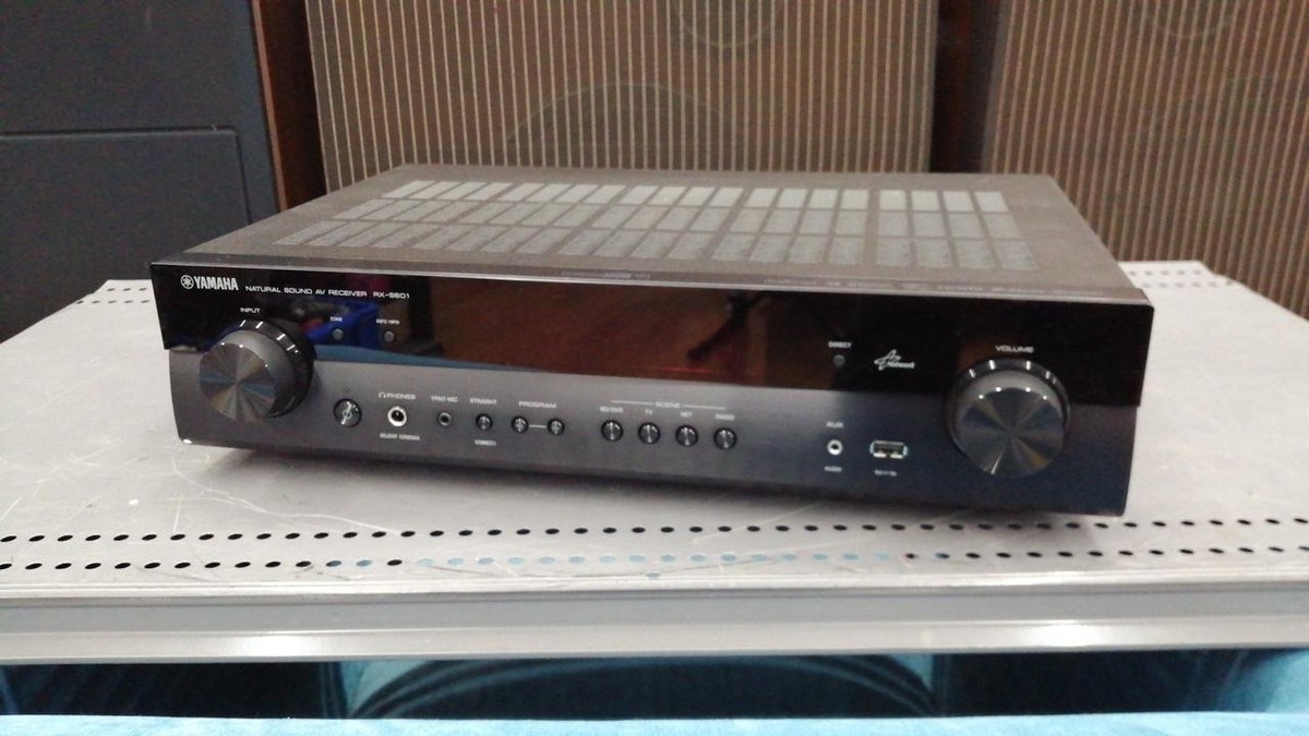 YAMAHA RX-S601 AV Receiver w/ Box Accessories Tested from Japan