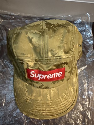 Supreme Satin DIgi Camo Camp Cap | eBay