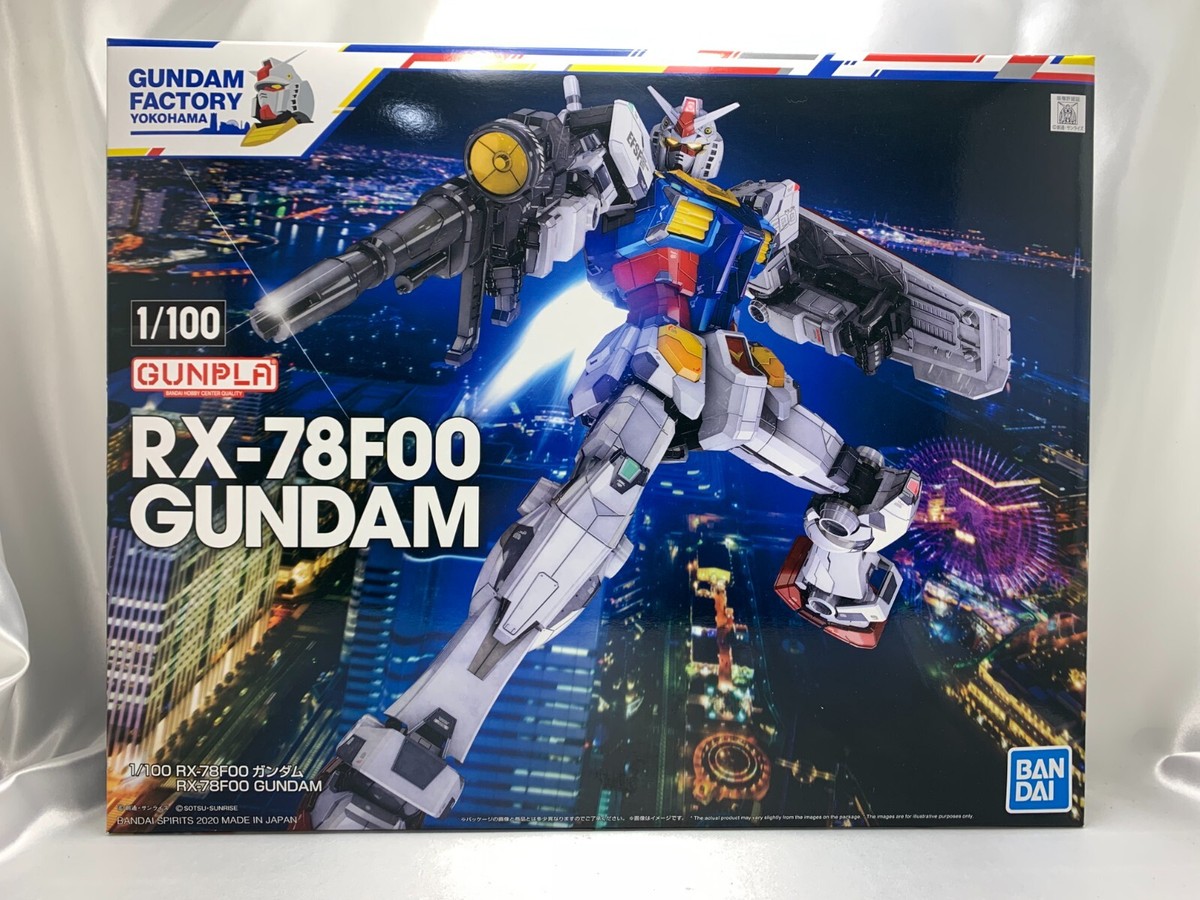 BANDAI Gundam Factory Yokohama Limited 1/100 RX-78F00 Gundam | eBay