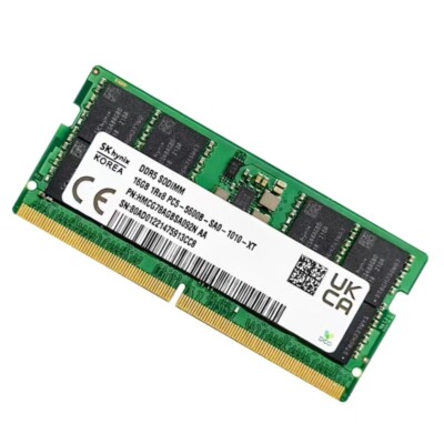 New SK Hynix 32GB (2X 16GB) DDR5 5600MHz PC5-44800 1RX8 Laptop