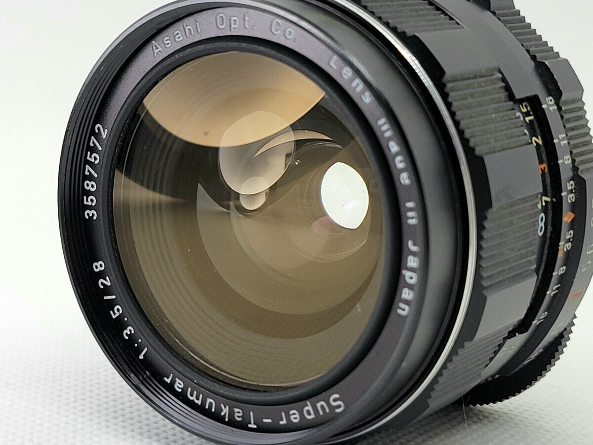 Exc+3] Asahi Pentax Super Takumar 28mm f/3.5 M42 Lens From JAPAN