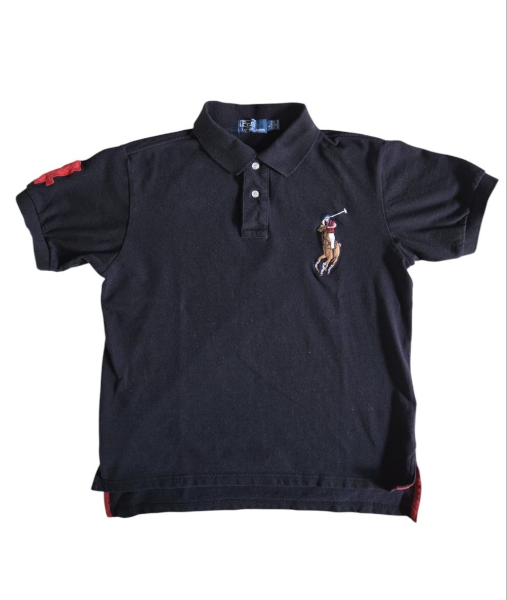 Polo by Ralph Lauren Black Classic Polo Shirt Size L | eBay