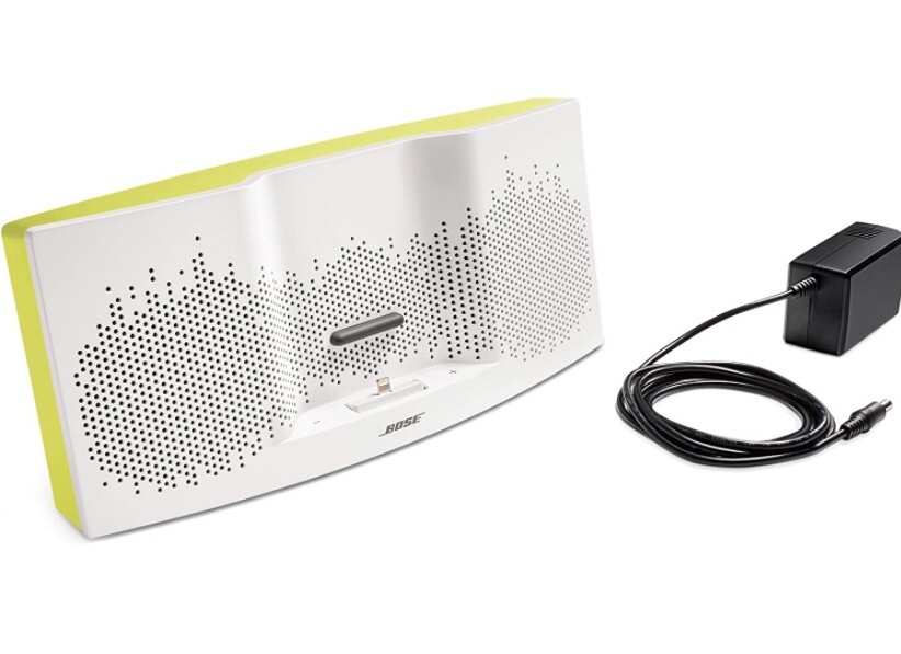 Bose SoundDock XT Speaker White & Yellow 100 % Working iPhone 6/7