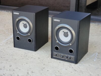 Edirol MA-7A Stereo Micro Monitor Speakers Black Excellent | eBay