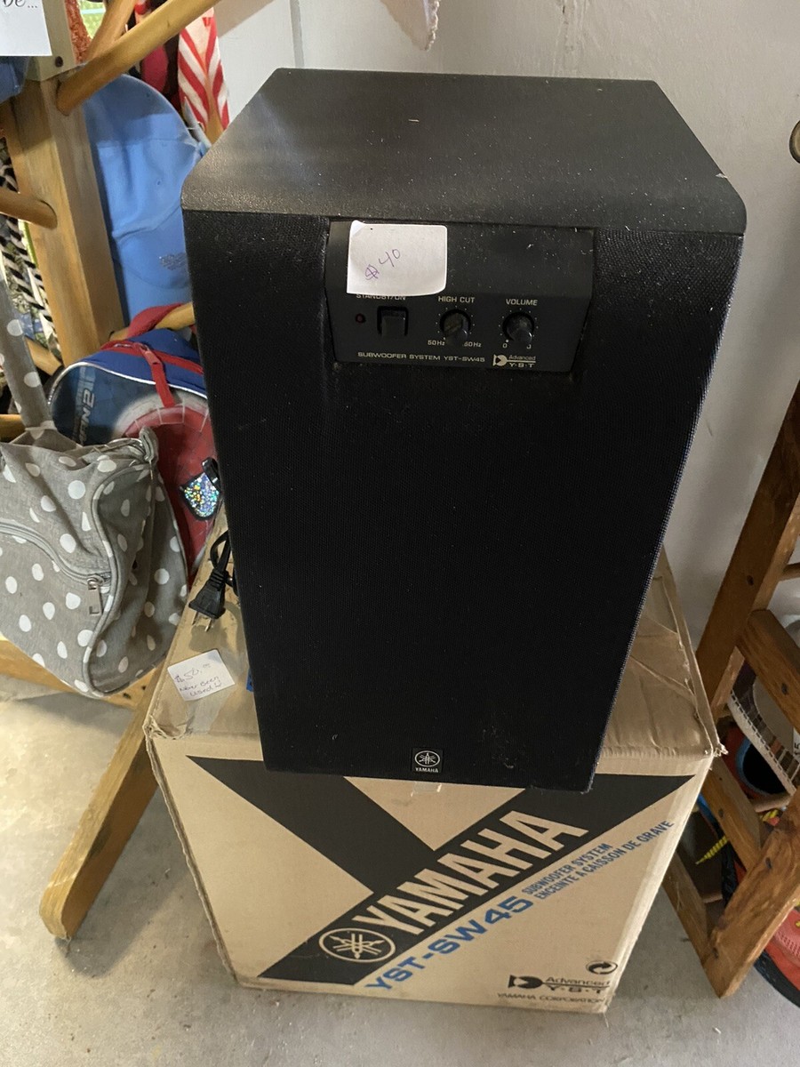 Yamaha YST-SW45 Powered Subwoofer for sale online | eBay