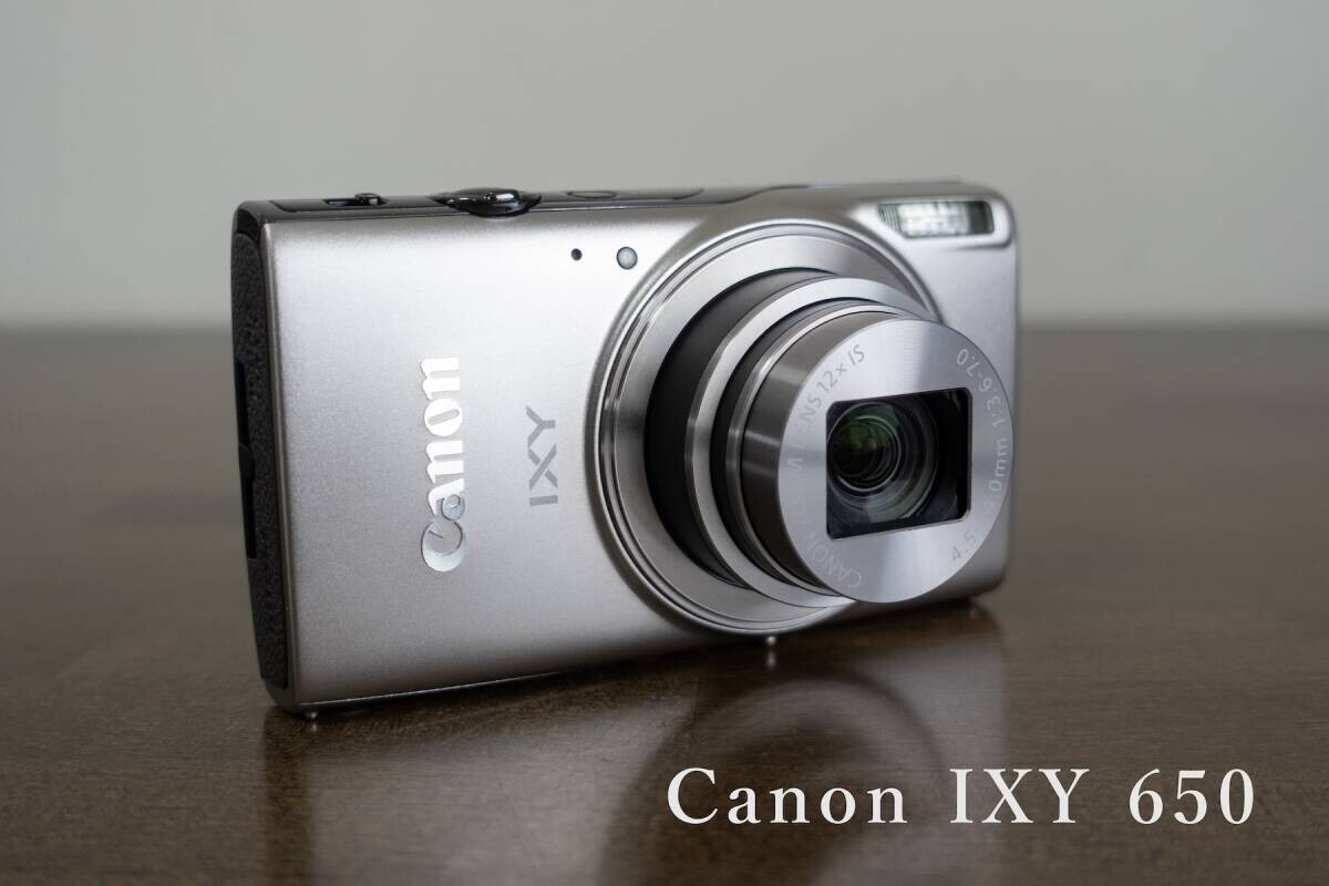 ほぼ新品]Canon IXY650 シルバー32gbカード付き ほぼ新品]Canon IXY650