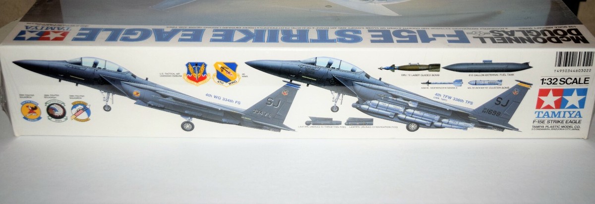 Tamiya 1:32 US AIR FORCE McDonnell Douglas F-15E STRIKE EAGLE
