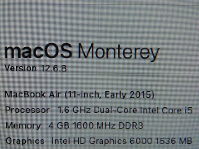 Apple Macbook Air 11