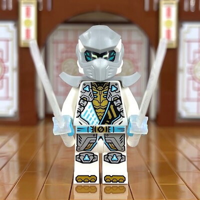LEGO NINJAGO ZANE Mini Figure DRSIII w Shoulder Armor 71841 | eBay