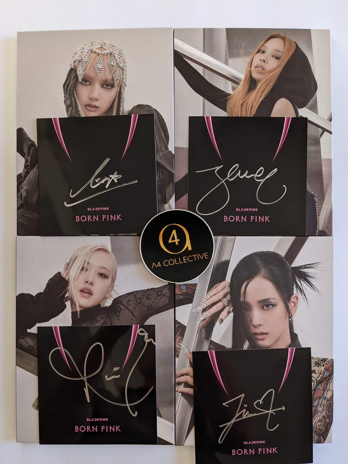 ブラックピンク リサ 直筆サイン入りポスター＋CD LiSA直筆サイン入り