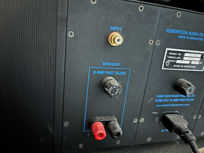 Robertson-audio 6010 アンプ 本体 Robertson Audio Sixty Ten stereo