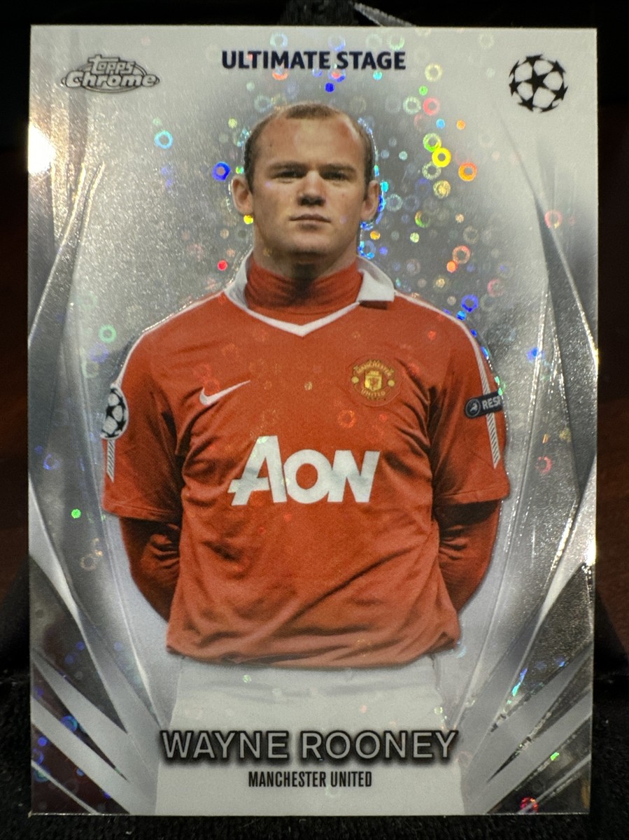 Topps Chrome WAYNE ROONEY ルーニー 直筆サインカード Wayne Rooney
