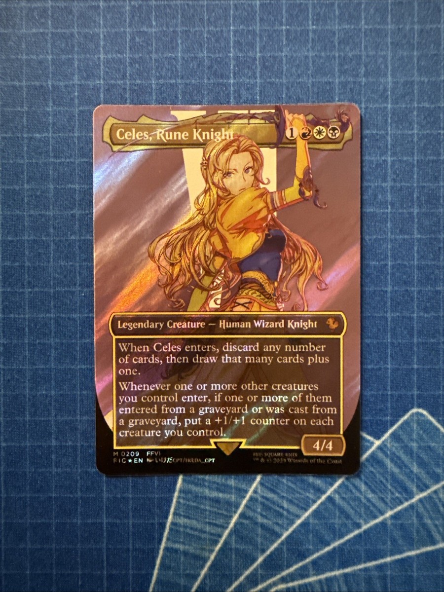 ルーンナイト、セリス/Celes, Rune Knight サージ foil ルーンナイト