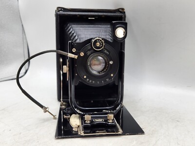 Vintage Zeiss Ikon Onito 9x12 Folding Bed Camera w/ Citonar 13.5cm