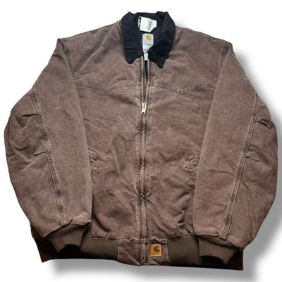 NWT Vintage CARHARTT J14 CHT SANTA FE MEN'S BROWN JACKET SZ 3XL