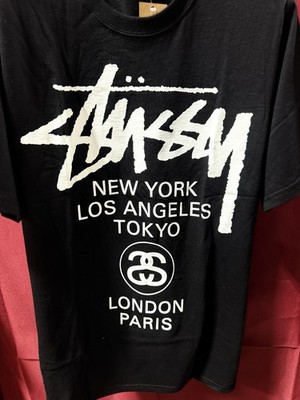 STUSSY World Tour Tee Shirt Logo 2025 Sz X-Large XL T-Shirt