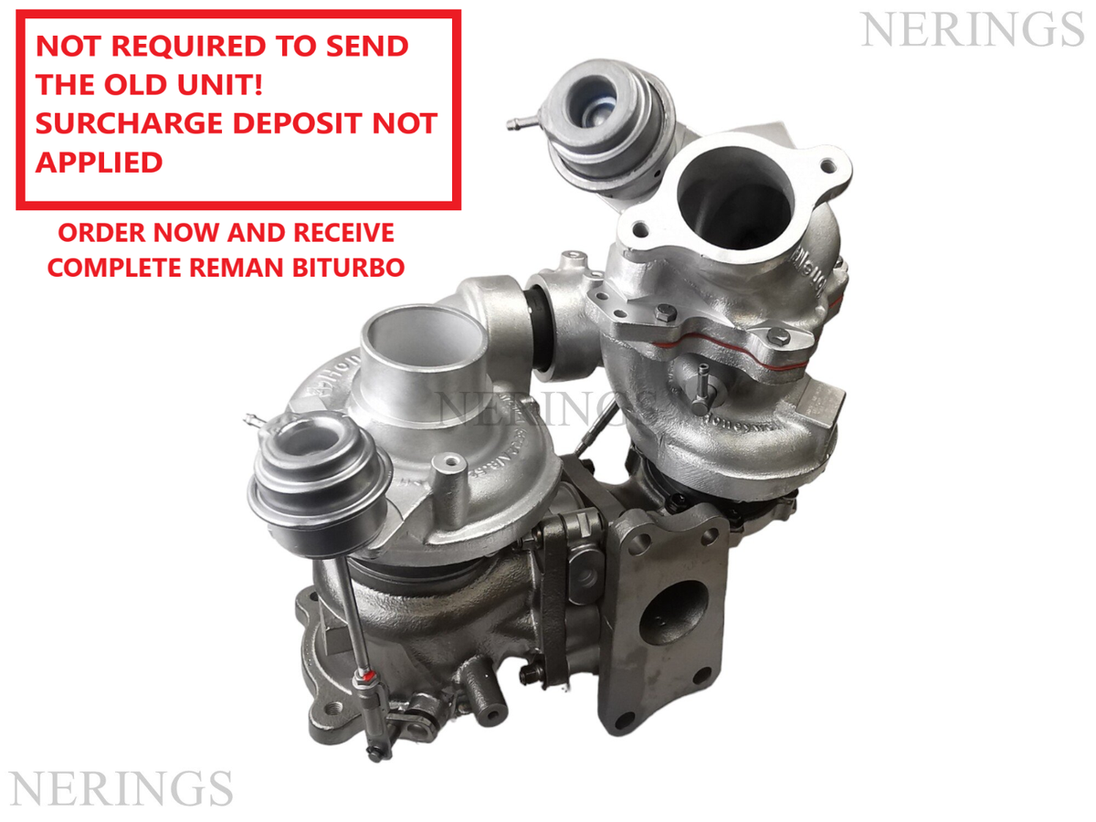 Turbocharger Mazda 3 / 6 / CX5 / 2.2TD Twin Turbo 810358 110KW