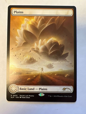 MTG 平地 SLP foil magic conラスベガス MTG 平地/plains SLP 0031