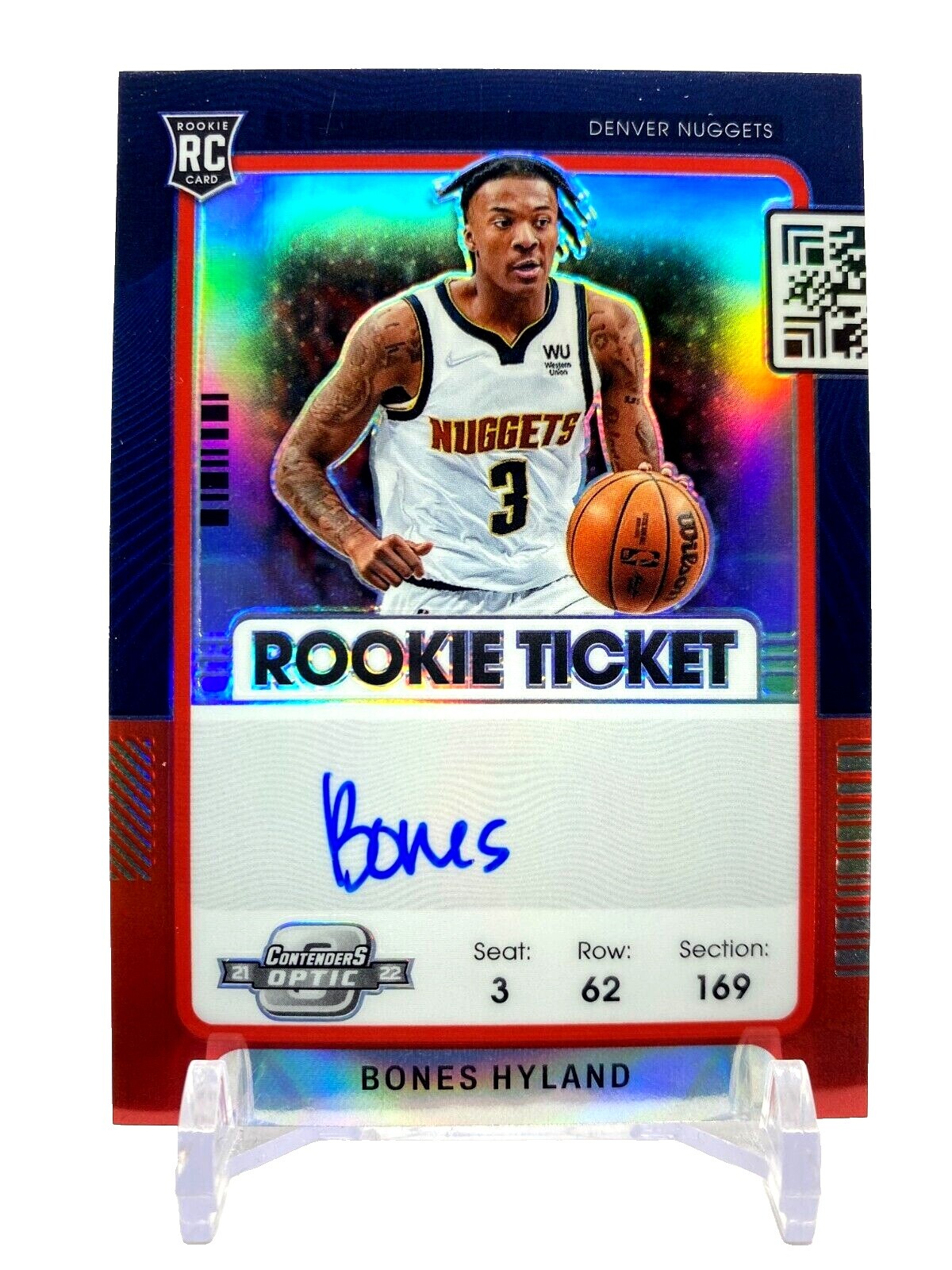 NBA DONRUSS Bones Hyland RC サインカード Bones Hyland Autograph | eBay