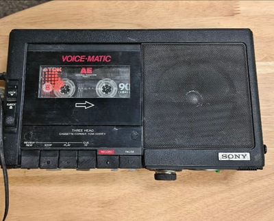 Used Sony TCM-5000EV Black Professional Cassette Recorder | eBay