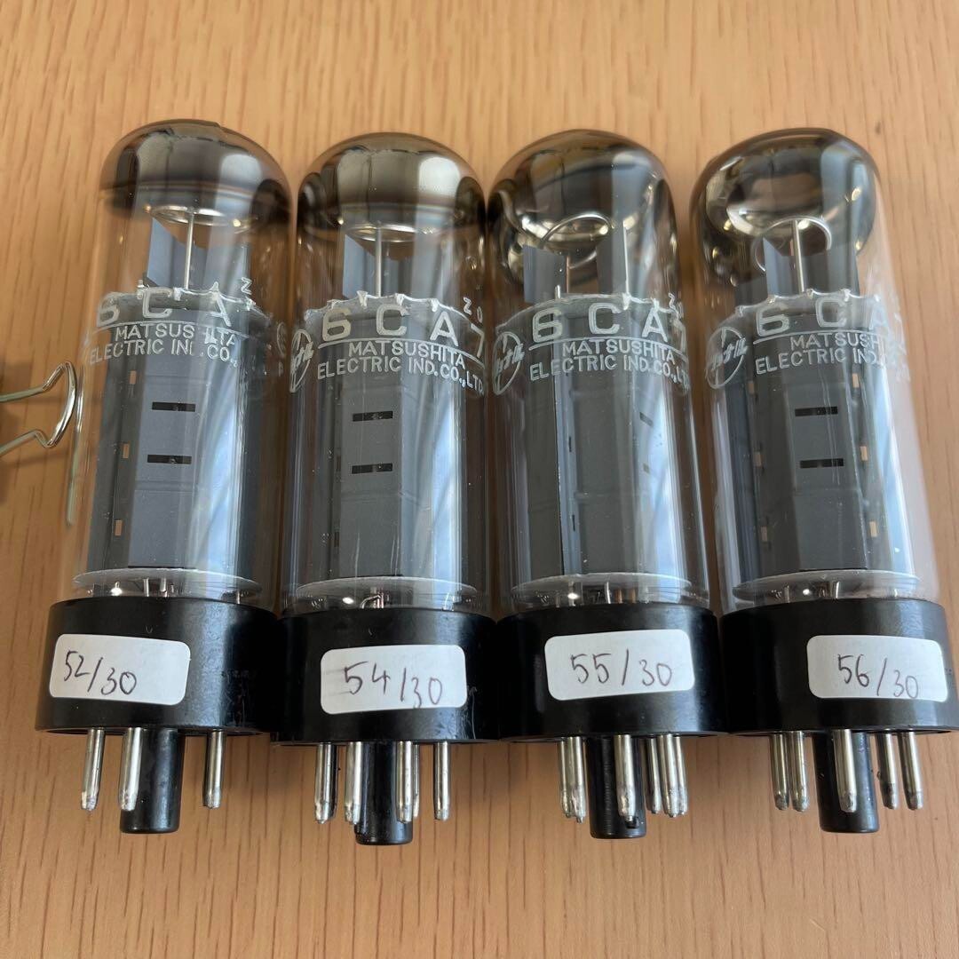 真空管 6CA7 松下 金属ベース 1本 (3) 2026年最新】松下 6CA7の人気