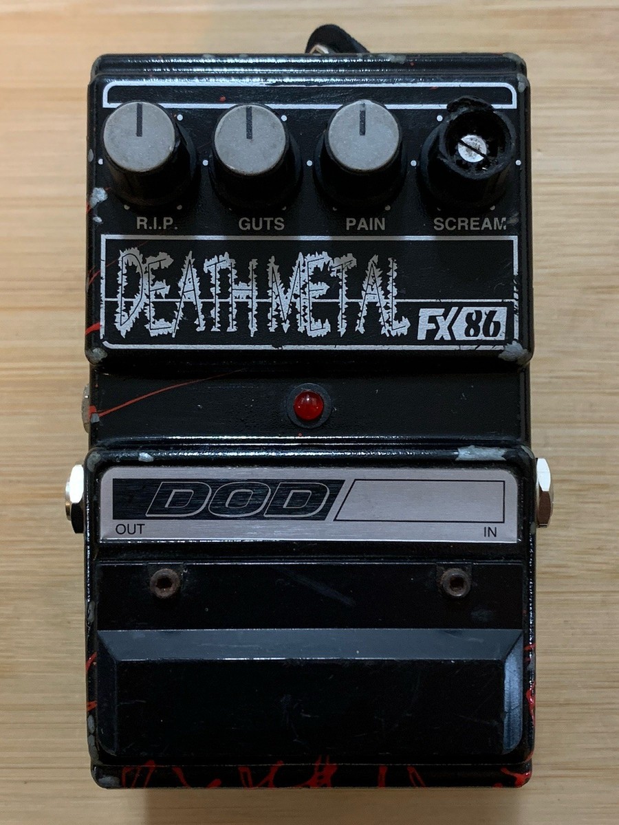ギター DOD FX86 Death l ギター DOD DEATH L FX86 DOD FX86 Death