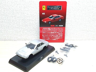 1/64 Kyosho FERRARI 412 SILVER diecast car model NEW | eBay