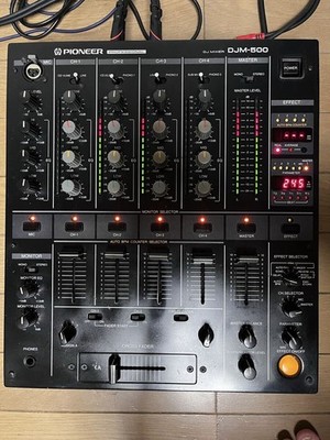 PIONEER パイオニア DJM-500 DJミキサー☆現状品 DJM-500 パイオニア