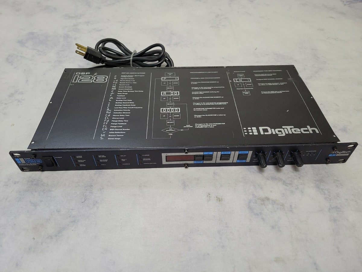 動作確認済】Digitech DSP128 デジタルシグナルプロセッサ 動作確認済