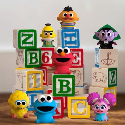 Mighty Jaxx Sesame Street Figure Sealed Case Of 12 Blind Box