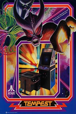 Tempest Arcade Flyer Poster Retro!! Multiple Sizes 11x17-24x36 | eBay