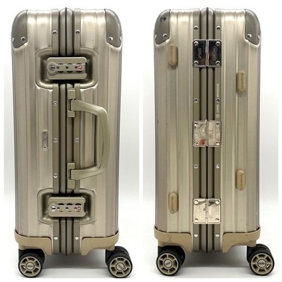 Rimowa Topas Titanium Gold 4-wheels Carry Case Suitcase 923.53 | eBay