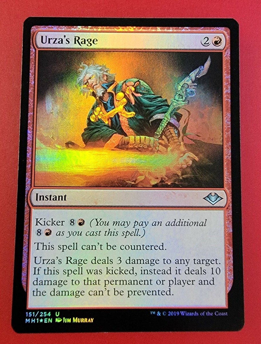 MTG Urza's Rage ウルザの怒り foil MTG Urza's Rage ウルザの怒り