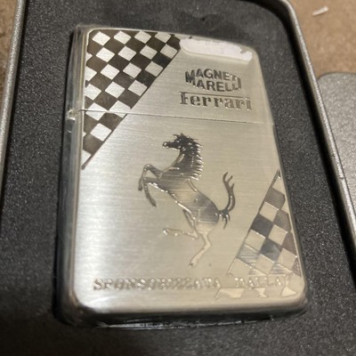 Ferrari Zippo Magneti Marelli Rare | eBay