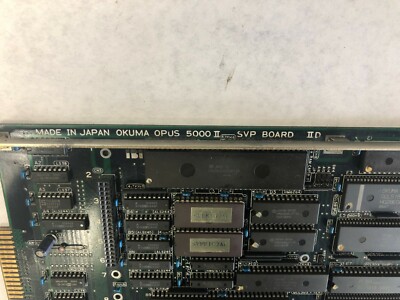 Okuma Opus 5000II SVP Board - Part # 4809-045-109-D - # 4814 | eBay